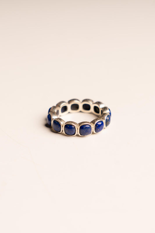 Eternity Ring - Lapis Lazuli